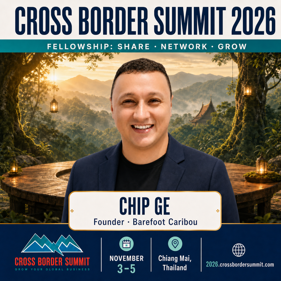 CBS 2026 speaker poster for Chip Ge