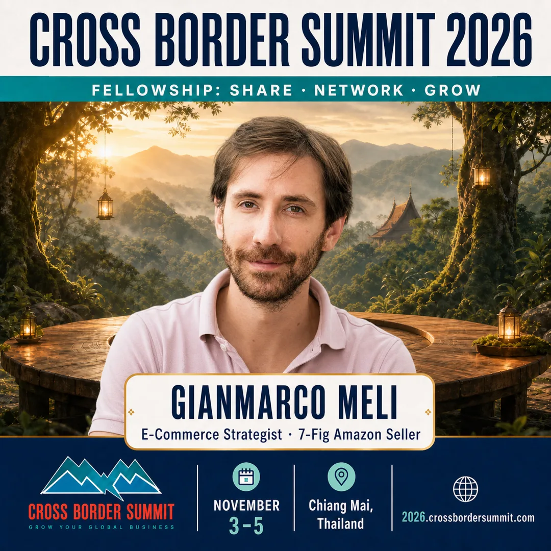 CBS 2026 speaker poster for Gianmarco Meli