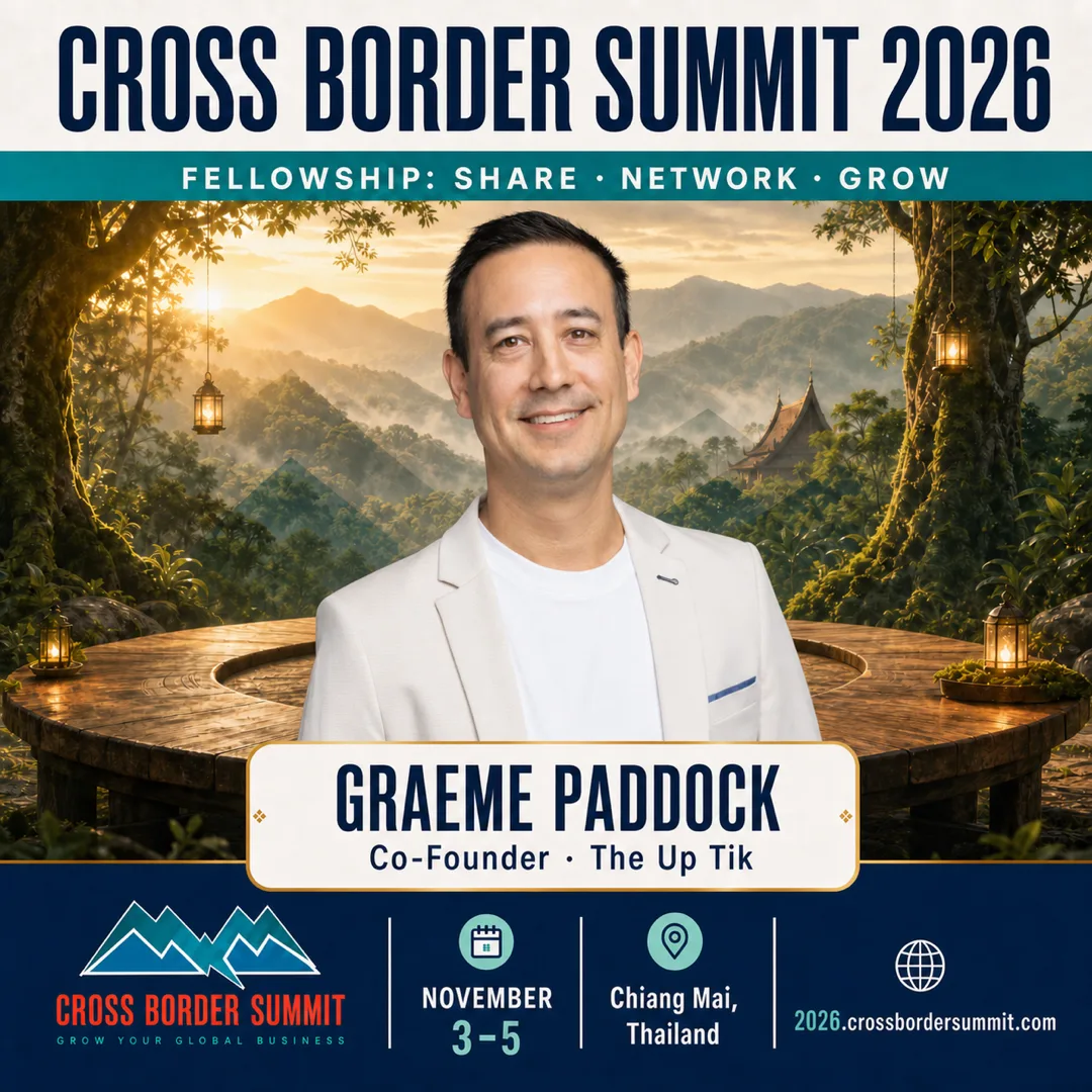 CBS 2026 speaker poster for Graeme Paddock